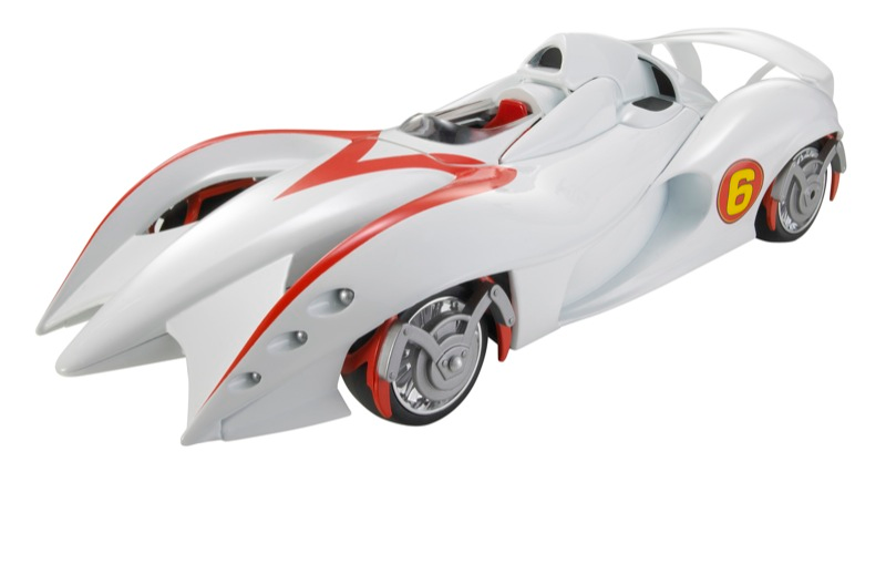 Illustration for article titled Speed Racer vs. Batmobile Zoomdown: Entire 2008 Toy Lineup Get Us All Revved Up